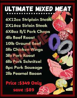 ULTIMATE MIXED MEAT PACKAGES